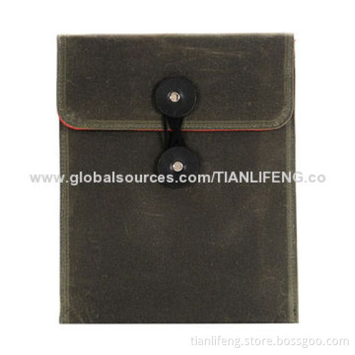 Coated Canvas Case for iPad